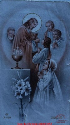 Souvenir de communion  de Jenny  LARSIMONT