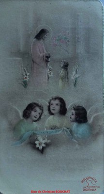 Souvenir de communion de Josette BONNE