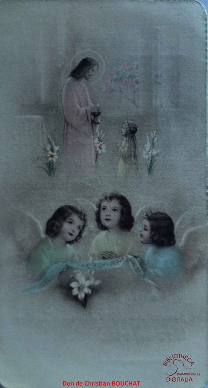 Souvenir de communion de Josette BONNE