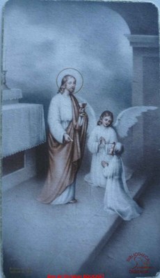 Souvenir de communion de Renée MOUFFE
