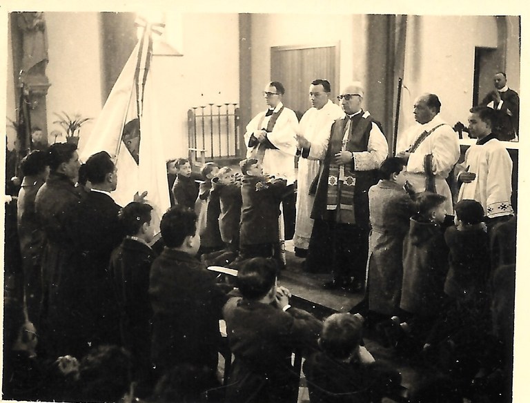Tamines : intérieur de l'Eglise des Alloux