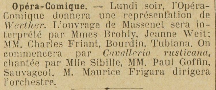 Article tiré de : "Excelsior : journal illustré quotidien" du 19 avril 1924