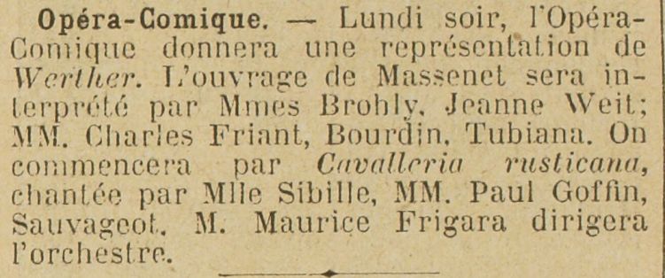 Article tiré de : "Excelsior : journal illustré quotidien" du 19 avril 1924