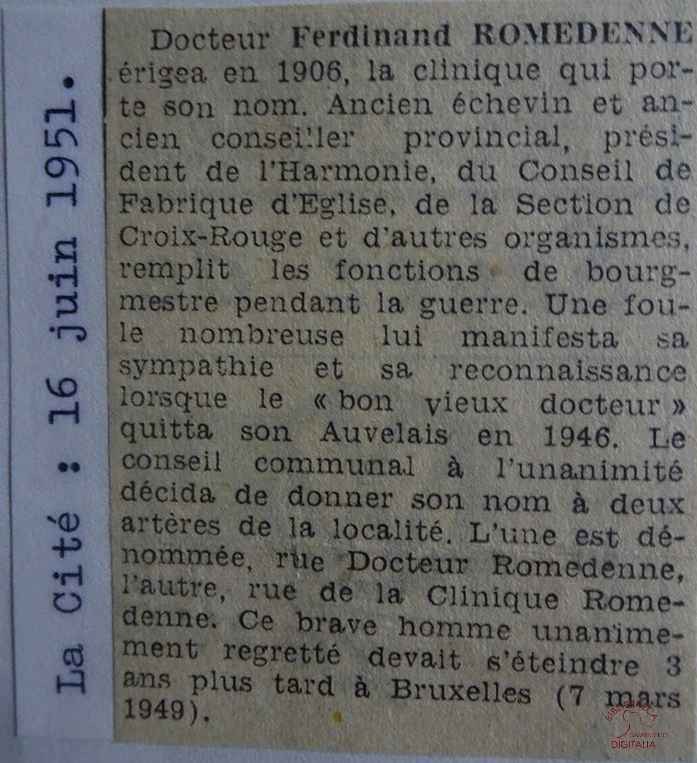 ROMEDENNE Ferdinand