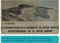 Auvelais  : futur Centre Hospitalier Régional du Val de Sambre