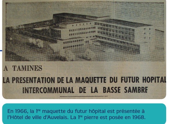 Auvelais  : futur Centre Hospitalier Régional du Val de Sambre