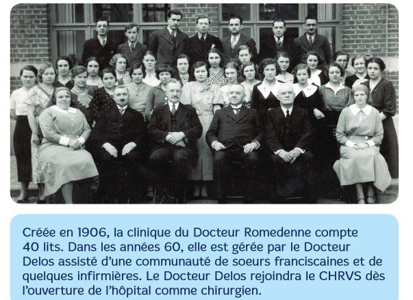 Auvelais : la clinique du Docteur ROMEDENNE