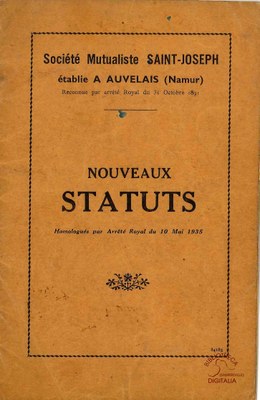 Auvelais : Société mutualiste Saint-Joseph