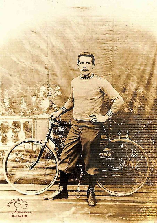 Falisolle : cycliste (nom et année inconnus pour le moment)