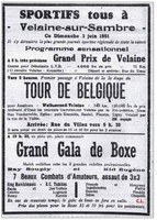 Velaine-sur-Sambre : Le tour de Belgique passe à Velaine-sur-Sambre le 03 Juin 1951