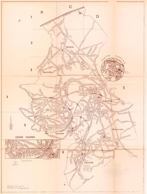 Sambreville : plan daté de 1977