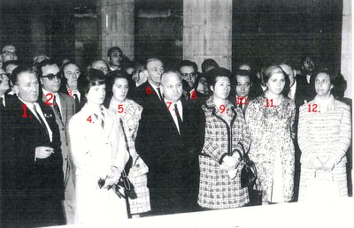 Réunion de personnel de l'Administration communal d'Auvelais 30 mai 1970