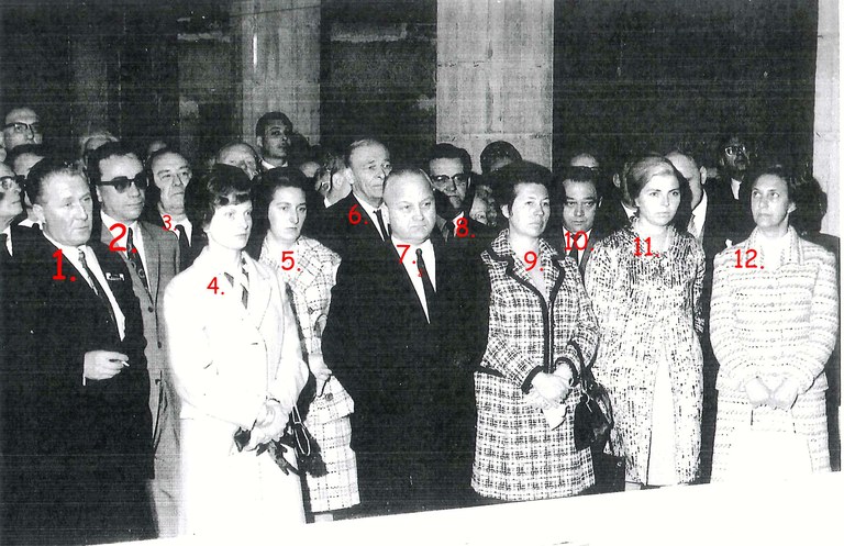 Réunion de personnel de l'Administration communal d'Auvelais 30 mai 1970
