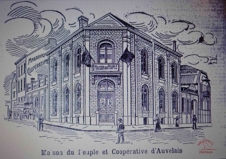 Auvelais : la maison du peuple