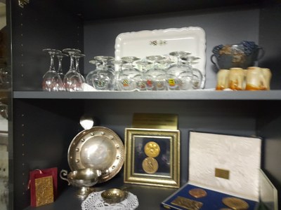 Objets liés au jumelage entre Nuits Saint Goerges et Tamines