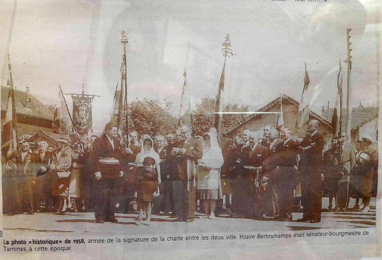 Photo du jumelage Nuits-Saint-Georges - Tamines
