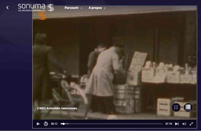Tamines : petite vidéo du cinéaste amateur Willy CLEMENT